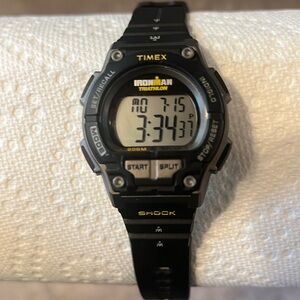 Timex watch: Ironman Triathlon Shock model T5K195, like new.